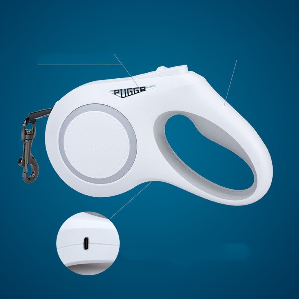 Automatic Telescopic Traction Rope For Pets With Lights - Image 2